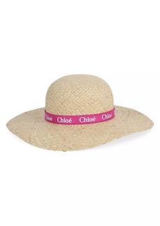 Chloé Girl's Woven Sun Hat