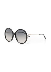 Chloé gradient-lenses round-frame sunglasses
