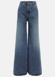 Chloé High-rise wide-leg jeans