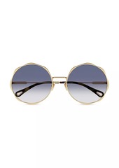 Chloé Honoré 59MM Round Sunglasses