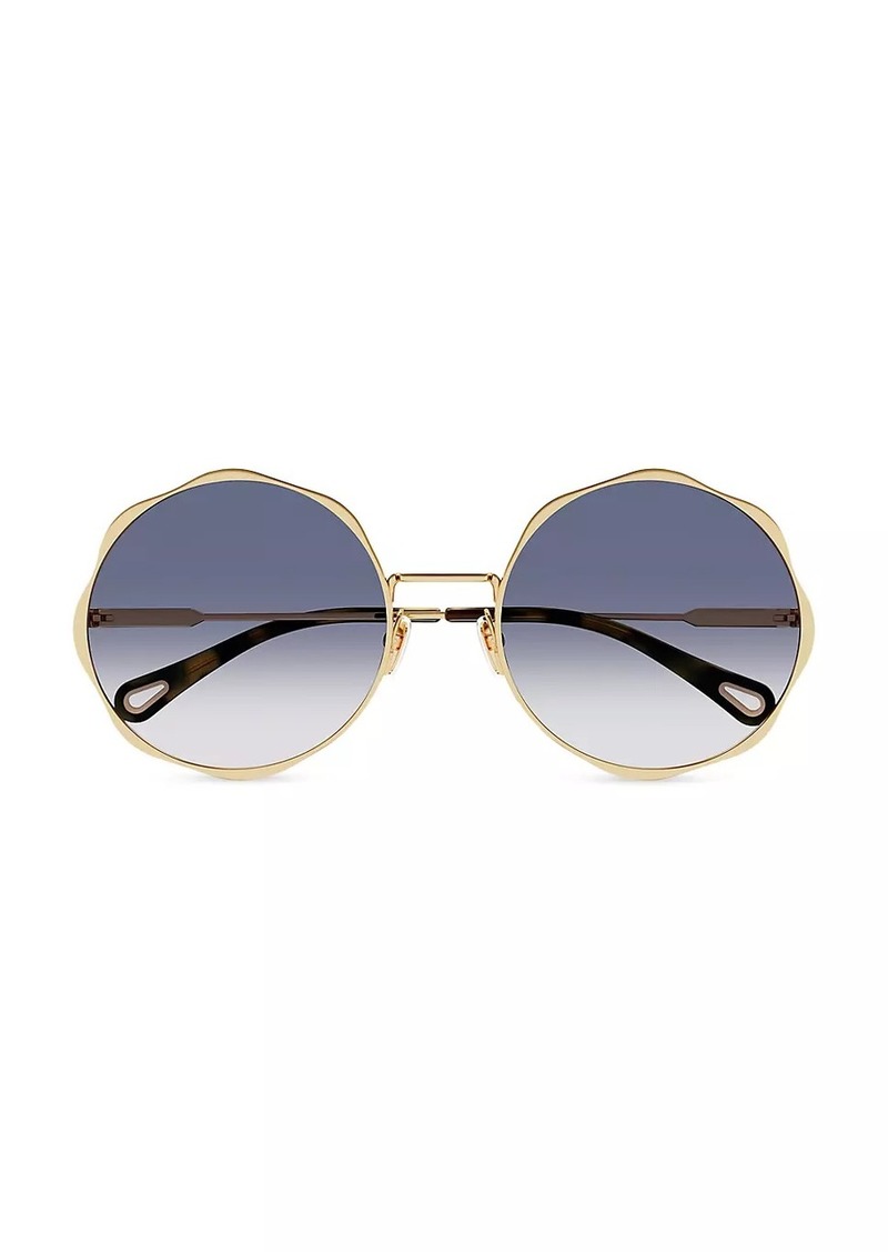 Chloé Honoré 59MM Round Sunglasses