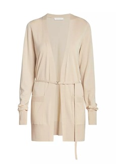 Chloé Knit Belted Wool Cardigan