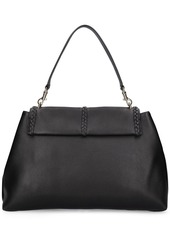 Chloé Large Penelope Leather Shoulder Bag