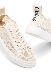 Chloé Lauren lace-detail sneakers