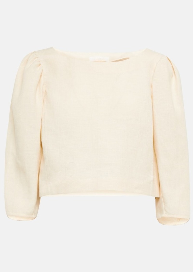 Chloé Linen blouse