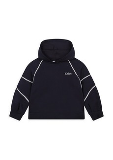 Chloé Little Girl's & Girl's Embroidered Hoodie