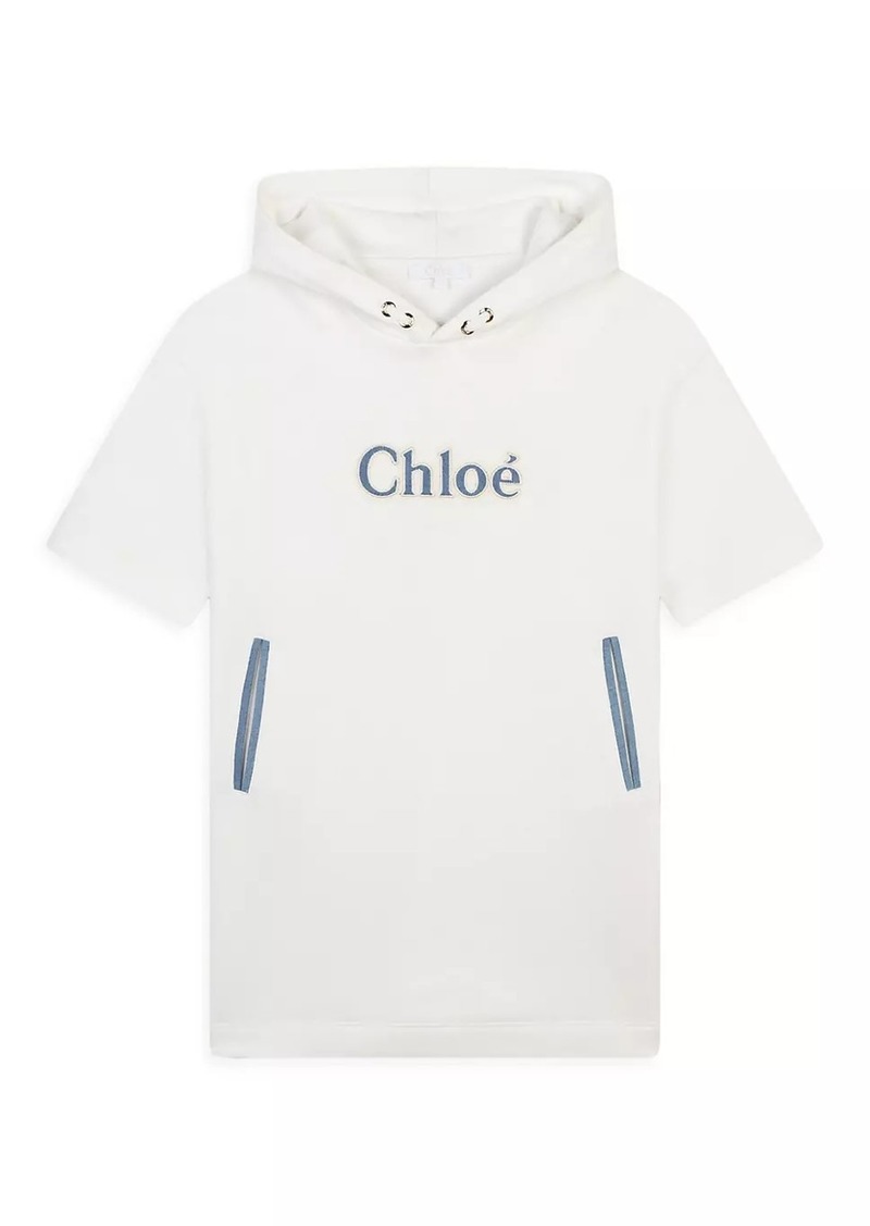 Chloé Little Girl's & Girl's Logo Hooded Dress