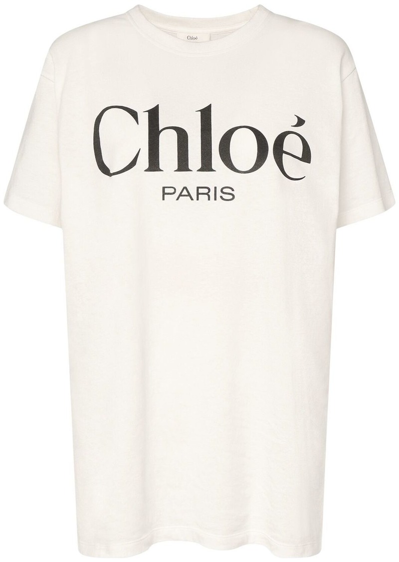 Chloé Logo Jersey T-shirt