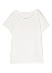 Chloé logo-patch cotton T-shirt