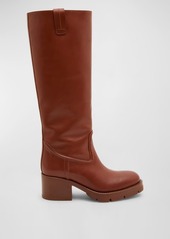 Chloé Mallo Calfskin Tall Riding Boots