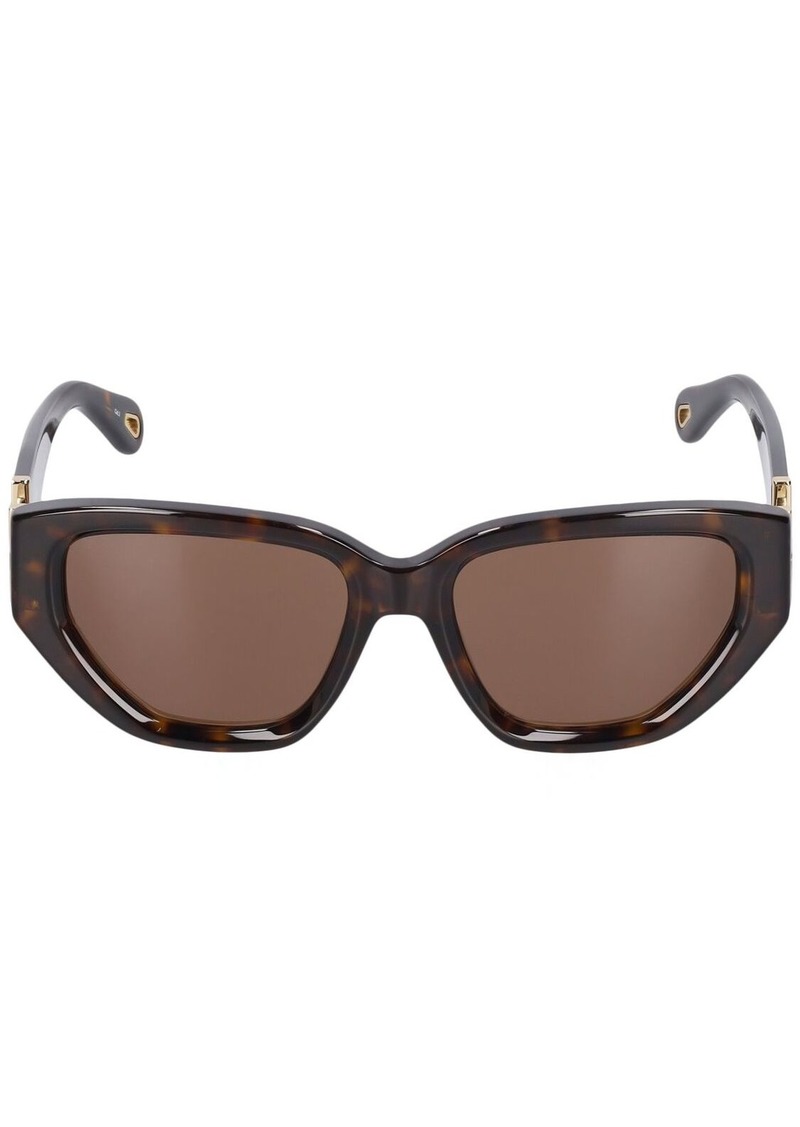 Chloé Marcie Cat-eye Bio-acetate Sunglasses