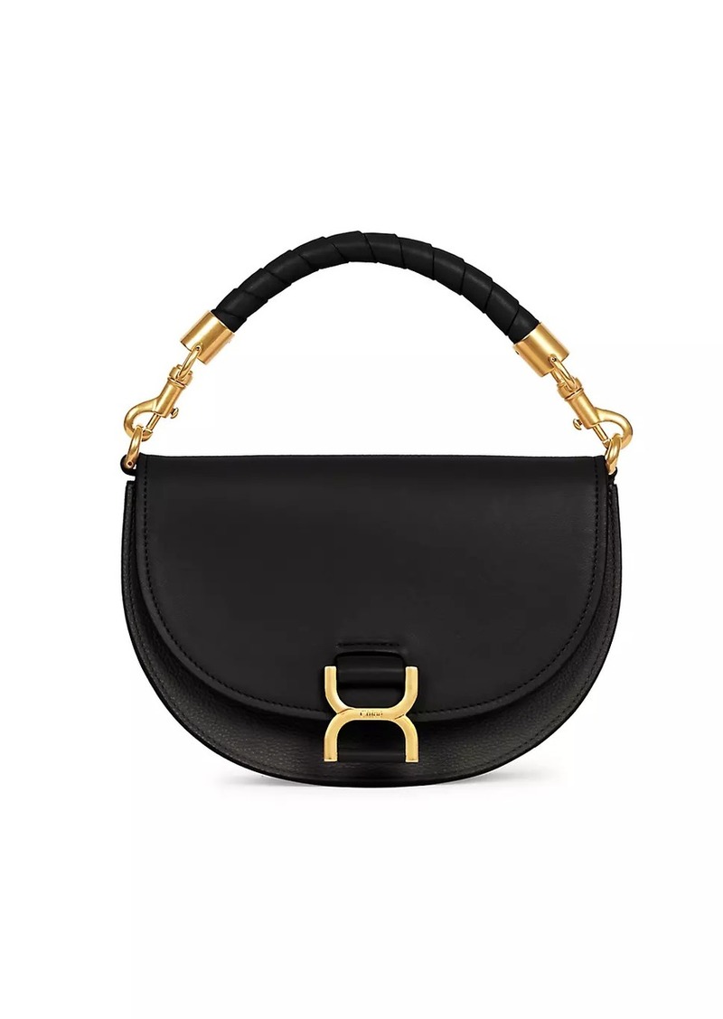 Chloé Marcie Leather Top-Handle Bag