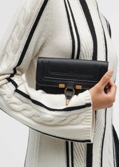 Chloé Marcie Long Flap Wallet in Grained Leather