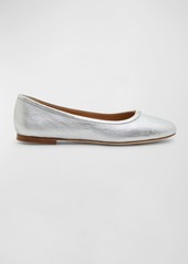 Chloé Marcie Metallic Ballerina Flats