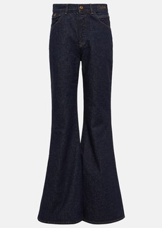 Chloé Mid-rise flared jeans
