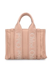 Chloé Mini Woody Nylon Top Handle Bag