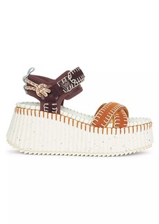 Chloé Nama 80MM Platform Sandals