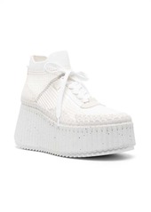 Chloé Nama platform-wedge sneakers