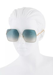 Chloé Noore 64MM Square Sunglasses