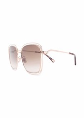 Chloé oversize frame sunglasses