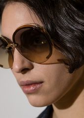 Chloé oversized-frame sunglasses
