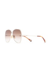 Chloé oversized tinted sunglasses