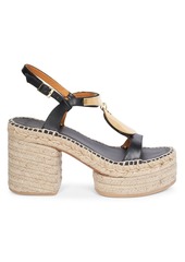 Chloé Pema Platform Espadrille Sandals