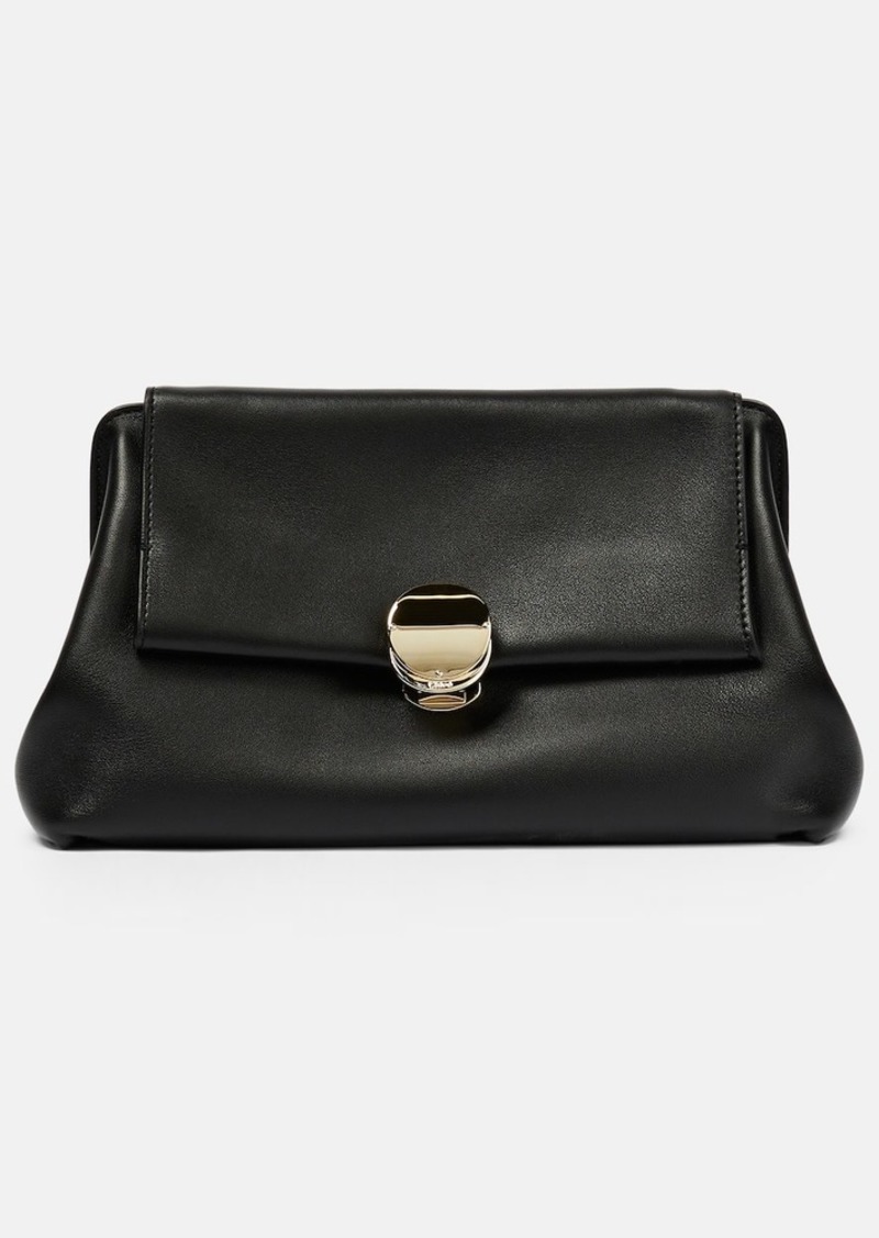 Chloé Penelope Small leather clutch