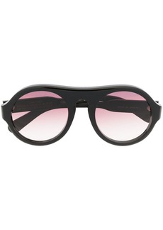 Chloé pilot-frame gradient-lens sunglasses
