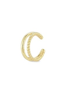 Chloé Plated Sterling Silver Cuff Earring