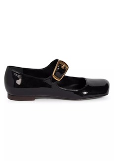 Chloé Polly Patent Leather Mary Jane Flats