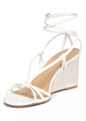 Chloé Rebecca 135MM Leather Wedge Sandals