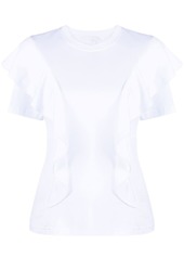 Chloé ruffled cotton T-shirt