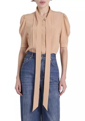 Chloé Silk Tie neck Blouse