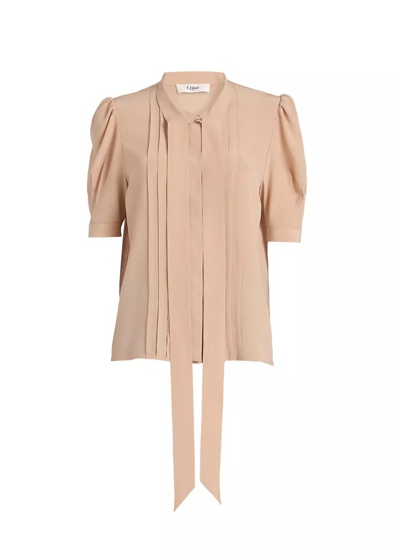 Chloé Silk Tie neck Blouse