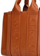 Chloé Small Woody Leather Tote Bag