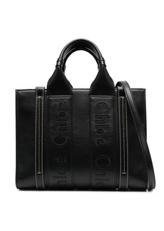 Chloé Small Woody leather tote bag