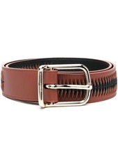 Chloé stitched calf leather belt