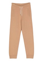 Chloé stripe-detail knitted track pants