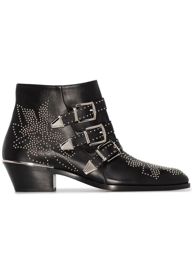 Chloé Susanna 30mm studded ankle boots