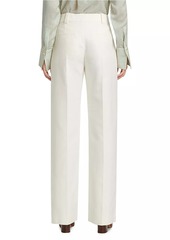 Chloé Wide-Leg Cotton Pants