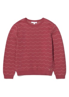 Chloé wave-print sweatshirt