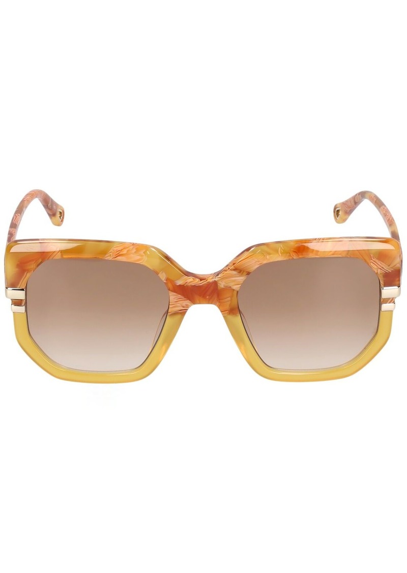 Chloé West Butterfly Bio-acetate Sunglasses