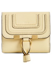 Chloé Chloe Marcie Leather French Wallet in Softy Yellow at Nordstrom