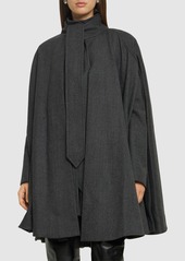 Chloé Wool & Cashmere Cape Coat