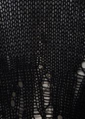 Chloé Wool Blend Knit Midi Skirt