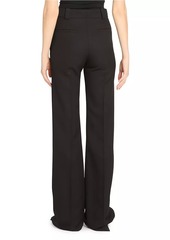 Chloé Wool High-Waisted Flare Trousers