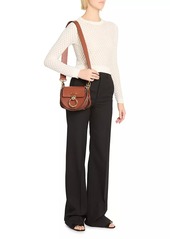 Chloé Wool High-Waisted Flare Trousers