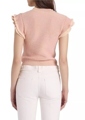 Chloé Wool Knit Crop Top