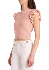 Chloé Wool Knit Crop Top